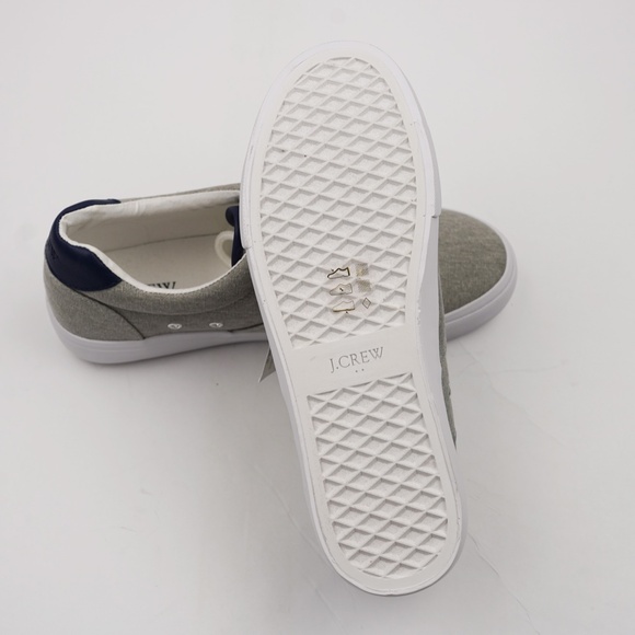 New JCREW Mens Size 9 Canvas Lace-Up Sneakers in Washed Slate Eoe $98 BS135 - Picture 5 of 5